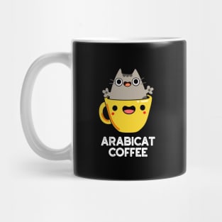 Arabicat Coffee Cute Arabica Cat Pun Mug